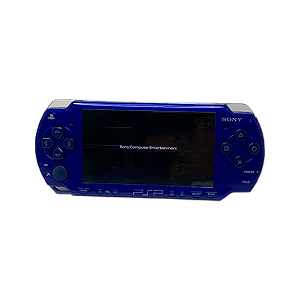 Console PSP PlayStation Portátil 2001 Azul - Sony