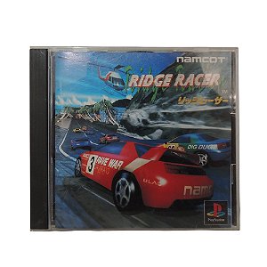 Jogo Ridge Racer - PS1 (Japonês)