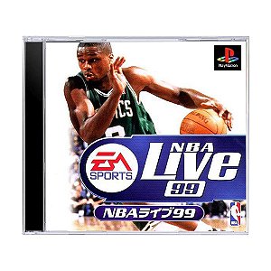 Jogo NBA Live 99 - PS1 (Japonês)