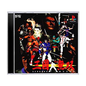 Jogo Dynasty Warriors - PS1 (Japonês)