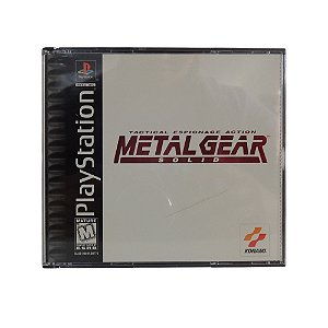 Jogo Metal Gear Solid - PS1