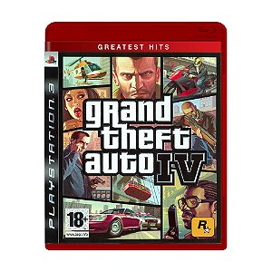 Jogo Grand Theft Auto IV - PS3