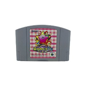Jogo Hoshi no Kirby 64 - N64 (Japonês)