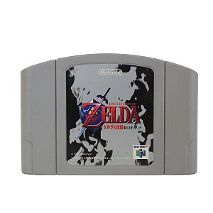 Jogo The Legend of Zelda: Ocarina of Time - N64 (Japonês)