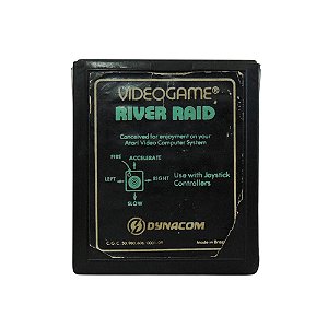 Jogo River Raid - Atari