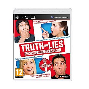 Jogo Truth Or Lies - PS3