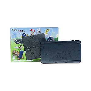 Console New Nintendo 3DS (Super Mario Black Edition) - Nintendo