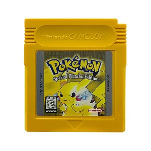 Jogo Pokémon Yellow Version (Special Pikachu Edition) - GBC