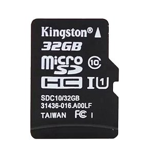 Cartão de Memória Micro SD 32GB - Kingston
