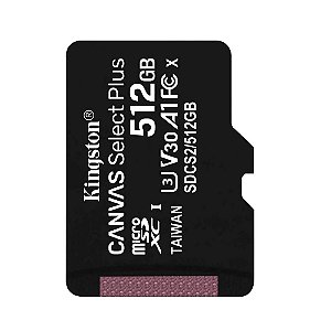 Cartão de Memória Micro SD 512GB - Kingston