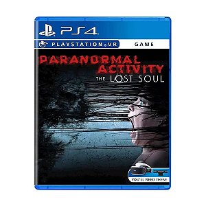 Jogo Paranormal Activity: The Lost Soul VR - PS4