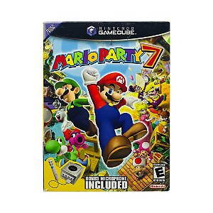 Jogo Super Mario Party 7 + Microfone - GameCube