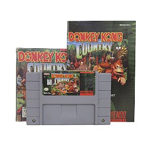 Jogo Donkey Kong Country - SNES