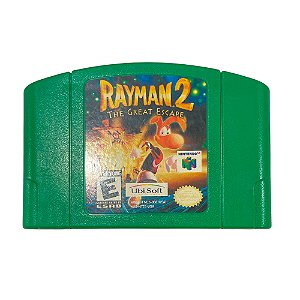 Jogo Rayman 2: The Great Escape - N64