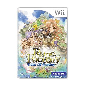 Jogo Rune Factory: Tides of Destiny - Wii