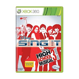 Jogo Disney Sing It! High School Musical 3: Senior Year - Xbox 360