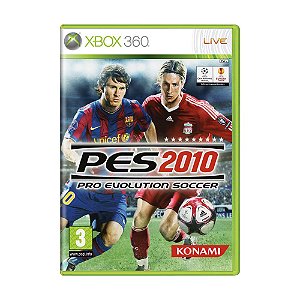 Jogo Pro Evolution Soccer 2010 (PES 10) - Xbox 360 (Europeu)