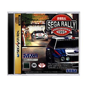 Jogo Sega Rally Championship - Sega Saturn (Japonês)