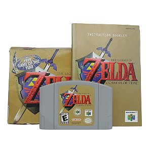 Jogo The Legend of Zelda: Ocarina of Time - N64