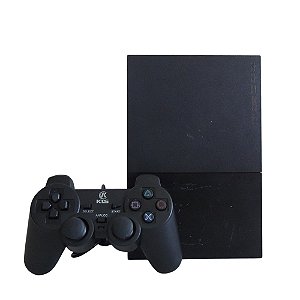 Console PlayStation 2 Slim Preto - Sony (Desbloqueado 1.93)