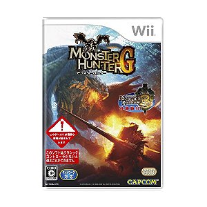 Jogo Monster Hunter G - Wii (Japonês)