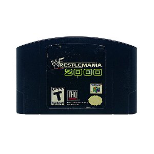 Jogo WWF WrestleMania 2000  - N64