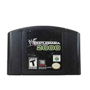 Jogo WWF WrestleMania 2000 - N64