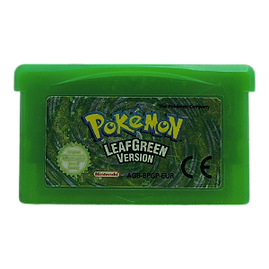 Jogo Pokémon LeafGreen Version - GBA