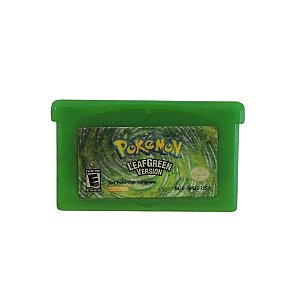 Jogo Pokémon LeafGreen Version - GBA