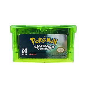 Jogo Pokémon Emerald Version - GBA