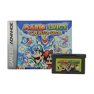 Jogo Mario & Luigi: Superstar Saga - GBA