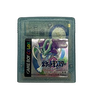 Jogo Pokemon Crystal Version (Japonês) - GBC