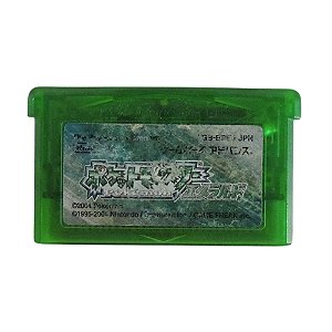 Jogo Pokémon Emerald Version - GBA (Japonês)