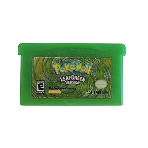 Jogo Pokémon LeafGreen Version - GBA