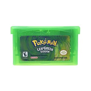 Jogo Pokémon Leaf Green Version - GBA