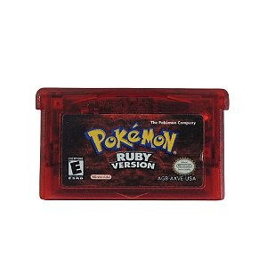 Jogo Pokémon Ruby Version - GBA