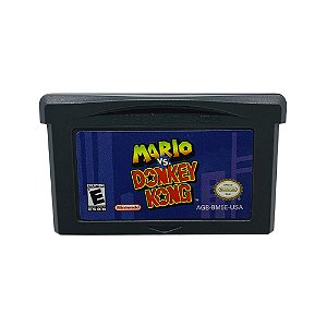 Jogo Mario vs Donkey Kong - GBA