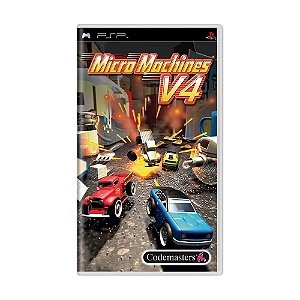 Jogo Micro Machines V4 - PSP