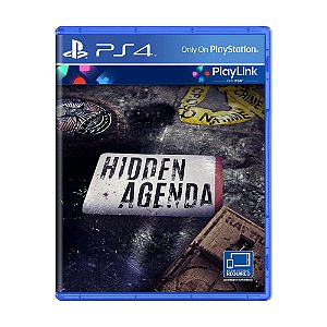 Jogo Hidden Agenda - PS4