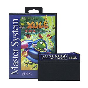 Jogo Sapo Xule: S.O.S. Lagoa Poluida - Master System