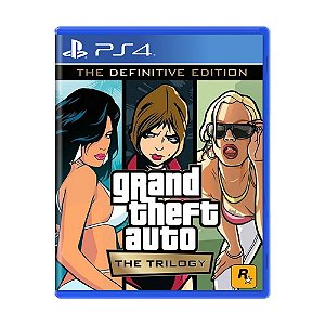 Jogo Grand Theft Auto: The Trilogy - The Definitive Edition - PS4