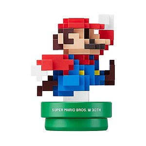Nintendo Amiibo: Super Mario Modern Color 30th - Wii U e New Nintendo 3DS