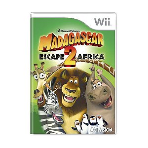 Jogo DreamWorks Madagascar: Escape 2 Africa - Wii