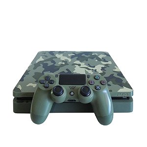Console PlayStation 4 Slim 1TB (Edição Call of Duty: WWII) - Sony