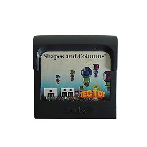 Jogo Shapes and Columns - Game Gear