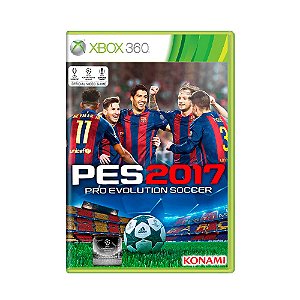Jogo Pro Evolution Soccer 2017 (PES 17) - Xbox 360