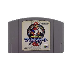 Jogo Mario Kart 64 - N64 (Japonês)