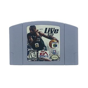 Jogo NBA Live 99 - N64