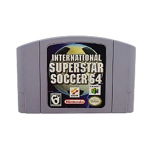 Jogo International Superstar Soccer 64 - N64