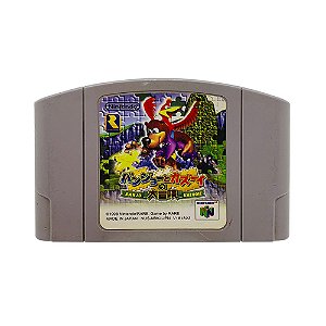 Jogo Banjo Kazooie - N64 (Japonês)